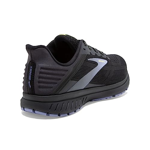 Brooks Women’s Anthem 5 Neutral Running Shoe - Black/Ebony/Purple - 6.5 Medium