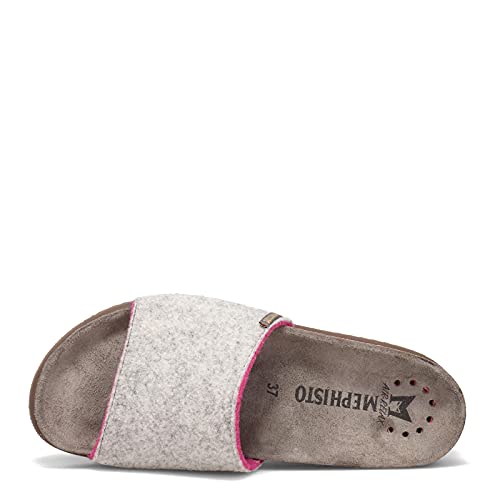 Mephisto Hanik Wool Sweety Grey/Pink Grey EU 35 (US Women's 5) B (M)