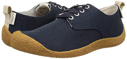 KEEN Men's Mosey Derby Low Height Casual Oxfords, Sky Captain/Sky Captain Canvas, 11.5
