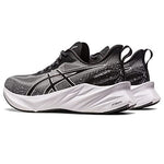 ASICS Women's NOVABLAST 3 LE Running Shoes, 6.5, White/Black