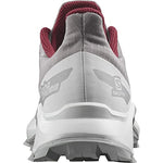 Salomon Alphacross Blast (Little Kid/Big Kid) Quail/White/Pearl Blue 5 Big Kid M