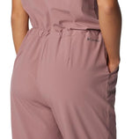 Columbia Women's Anytime Tank Jumpsuit, Fig, Medium