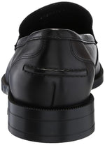 BOSS Tayil Smooth Leather Bit Loafer, Black Currant, 7.5