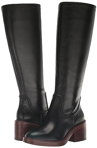 Vince Camuto Women's Vuliann Knee High Boot Fashion, Black, 6.5