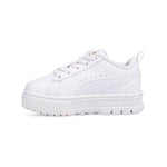 PUMA Mayze LTH AC (Toddler) Puma White/Puma Team Gold 9 Toddler M