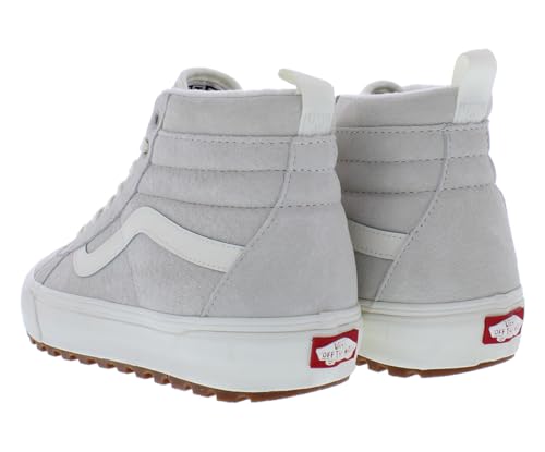 Vans Men's SK8-HI MTE Sneakers, Marshmallow/Marshmallow, Off White, Grey, 8.5 Medium US