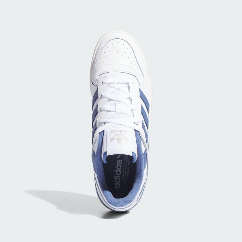 ADIDAS Originals Men's Forum Low CL Shoes, Cloud White/Crew Blue/Cloud White, US 13 M