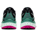 ASICS Women's Trabuco Max Running Shoes, 11, Black/Soothing SEA