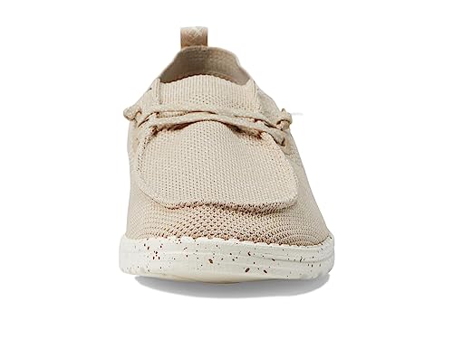 Hey Dude Women's Wendy Halo Beige Size 5 | Women's Shoes | Women's Slip On Shoes | Comfortable & Light-Weight