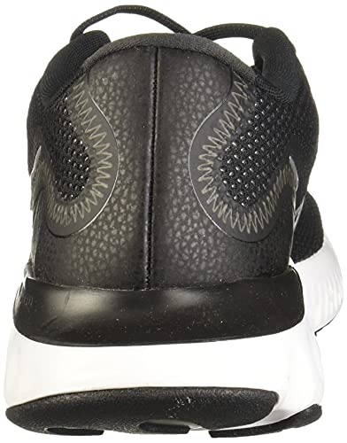 MEN'S NIKE RENEW RUN RUNNING SHOES, Black/Metallic Silver/White, 14
