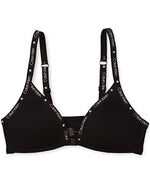 Calvin Klein Big Girl's Micro Wirefree Bra Bra, Black, 32A