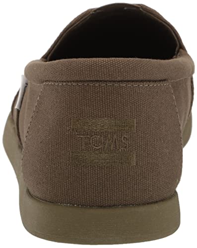 TOMS Men's ALP FWD Loafer Flat, Dark Olive, 8