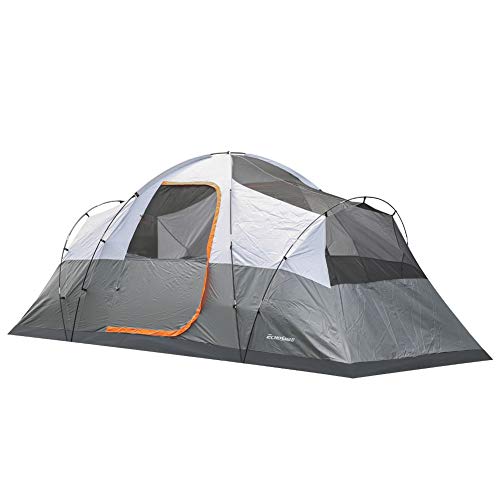 EchoSmile Camping Instant Tent, 8 Person Camping Tent, Waterproof Dome Tent with Rainfly, Portable Tent with Carry Bag for 3 Seasons, Easy Setup for Camping, Hiking and Outdoors