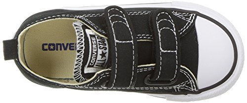 Converse Boys' Chuck Taylor All Star 2V Low Top Sneaker, Black, 9 M US Toddler