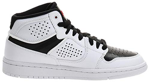 Big Kid's Jordan Access White/Gym Red-Black (AV7941 101) - 3.5