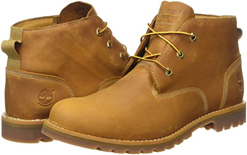 Timberland Mens Larchmont Waterproof Chukka Wheat Nubuck Leather Boots 11.5 US