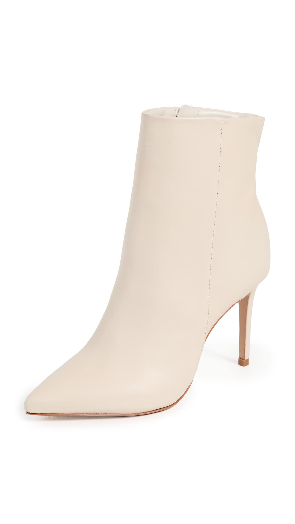 SCHUTZ Women's Mikki Booties, Eggshell, Off White, 8.5 Medium US