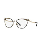 Bvlgari BV2186 Women's Eyeglasses Black/Pale Gold 53