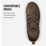 SOREL - Women's Evie Lace Waterproof Suede Ankle Bootie, Major, 8 M US