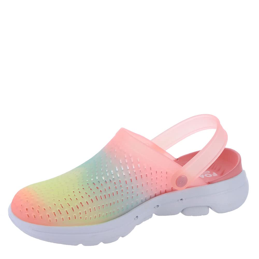 Skechers Foamies Go Walk 5Happy Hues Womens Slip On 7 BM US MultiRainbow