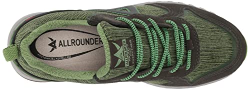 ALLROUNDER by MEPHISTO Women's Trail-Tex Sneaker, Black Olive, 6