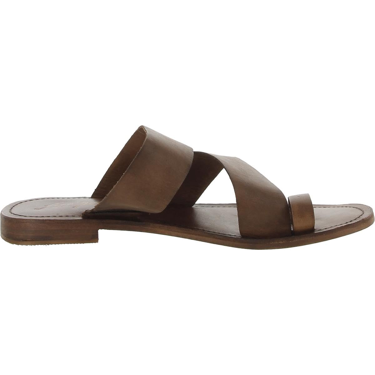 Free People Women's Abilene Top Loop Sandal 6 Luggage
