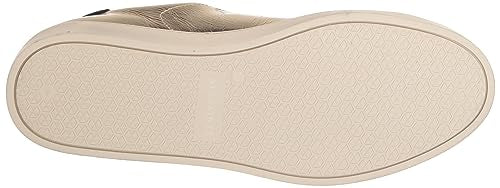 AllSaints Women's Shana Metallic Sneaker, Gold, 6