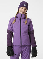 Helly-Hansen Junior Unisex Jewel Jacket, 678 Crushed Grape, 14
