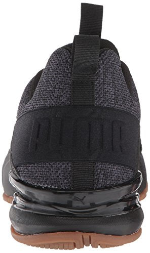 PUMA mens Axelion Cross trainer, Asphalt Black, 8.5 US