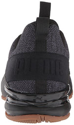 PUMA mens Axelion Cross trainer, Asphalt Black, 8.5 US