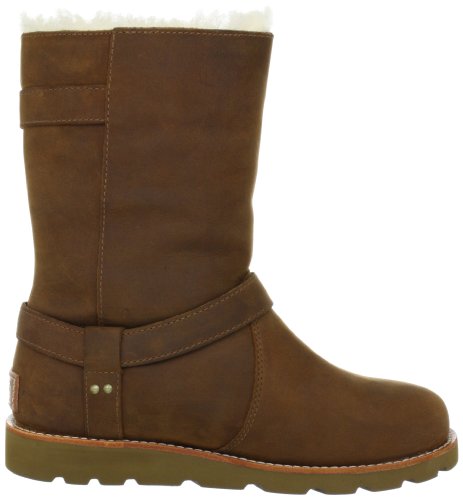 UGG Australia Women's Noira Brownstone Leather Boot 8 M US
