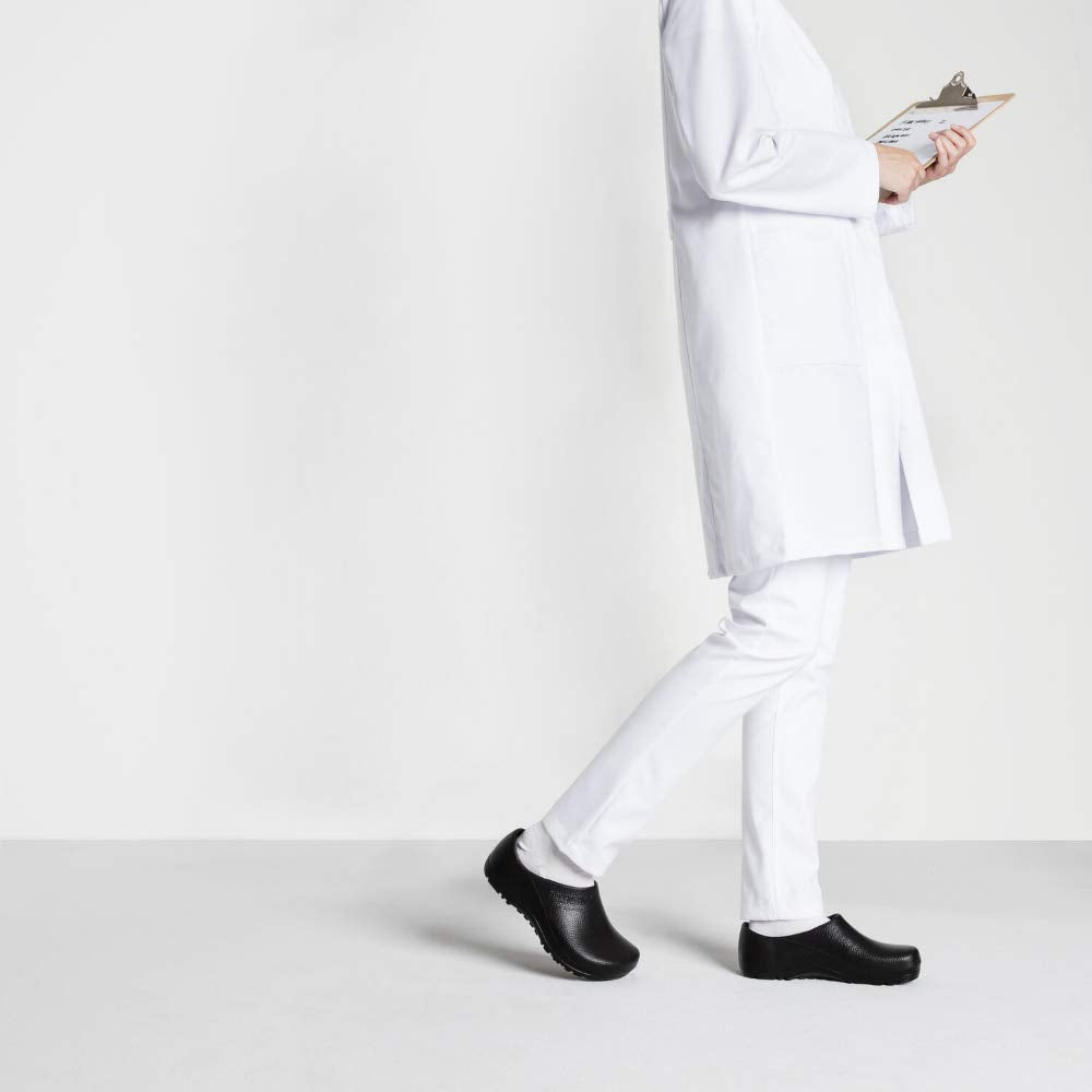 Birkenstock Professional Unisex Profi Birki Slip Resistant Work Shoe, Black, 44 M EU