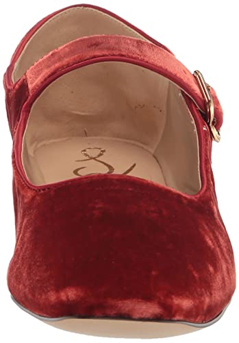 Sam Edelman Women's Michaela Mary Jane Flat Canyon Orange Orange 8 Medium