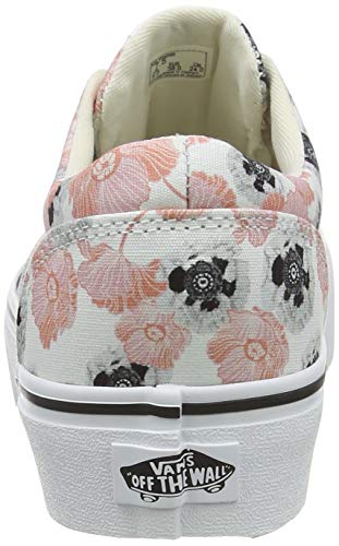 Vans Women's Doheny Trainers Platform Sneaker, Multicolour California Poppy Multi White Xx3, 7