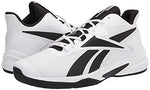 Reebok Men's Vision Mid Sneaker, White/Always Blue/Silver Metallic, 8.5