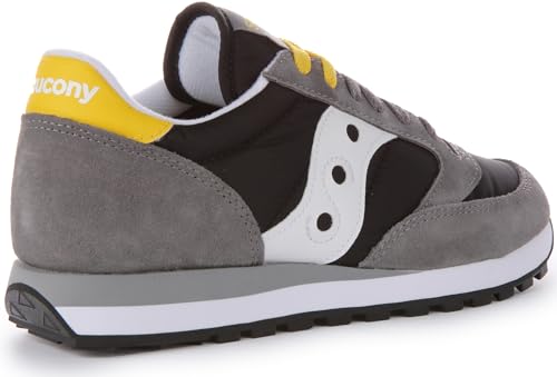 Saucony Men's Jazz Original Sneaker, Grey/Black, 7