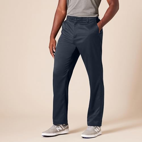 Amazon Essentials Men's Classic-Fit Stretch Golf Pant (Available in Big & Tall), Navy, 36W x 30L