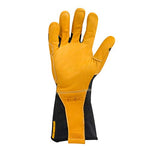 Dewalt Premium Fabricator's Gloves for Welding/Metal Fabrication, Gauntlet-Style Cuff, Small