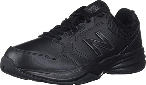 New Balance Men's 411 V1 Training Shoe, Black/Black, 8.5 X-Wide