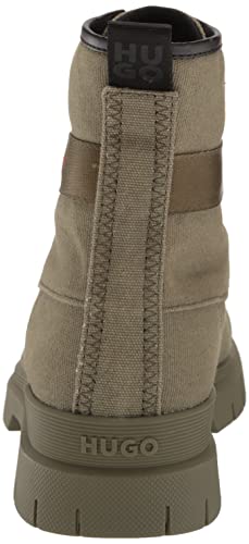 HUGO Womens Boots Industrial Shoe, Truffle Green, 13 US