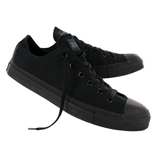 Converse Unisex Chuck Taylor All Star OX Sneaker (5 Men 7 Women, Black Monochrome)