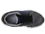 Saucony Boy's Cohesion 14 LTT (Little Kid/Big Kid) Black/Grey/Blue 5.5 Big Kid M