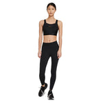 Nike Women's Sports Bras Nylon/Spandex Blend Indy Breathe Bra, High Support Black (Small)