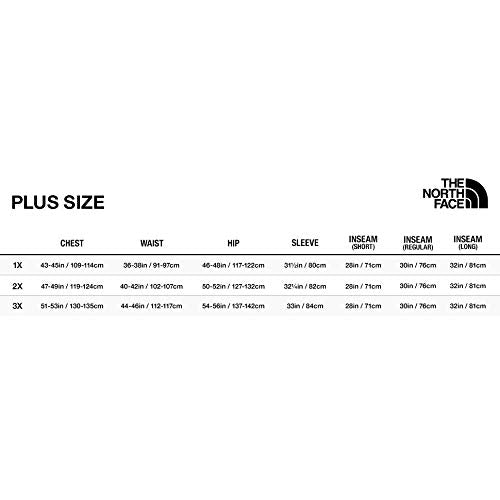 THE NORTH FACE Women's Aphrodite 2.0 Pant (Standard and Plus Size), TNF Black, 3X-Large Short