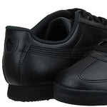 PUMA Mens Roma Sneaker, Basic black-black, 11