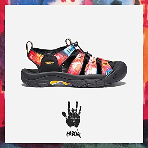 KEEN Women's Newport H2 Closed Toe Water Sandals, New York at Night, 8