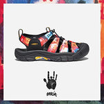 KEEN Women's Newport H2 Closed Toe Water Sandals, New York at Night, 8