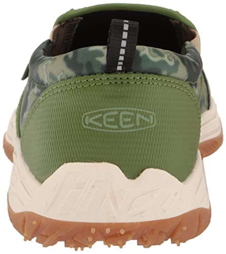 KEEN Speed Hound Slip On Durable Comfortable Easy On Bike Tread Sneakers, Camo/Campsite, 11 US Unisex Little Kid