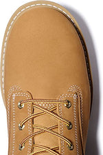 Timberland PRO Men's 6 Inch Resistor Comp Toe Waterproof INS Work Boot, Wheat Tumbled Full Grain Leather, 10.5 M US