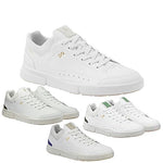 On Men's The Roger Centre Court Sneakers, White | Olive, 10.5 Medium US